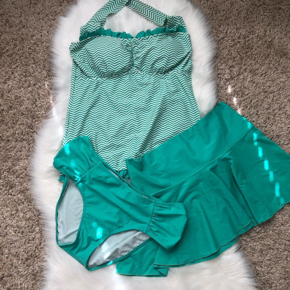 Swim Suit. 3 Piece Tankini